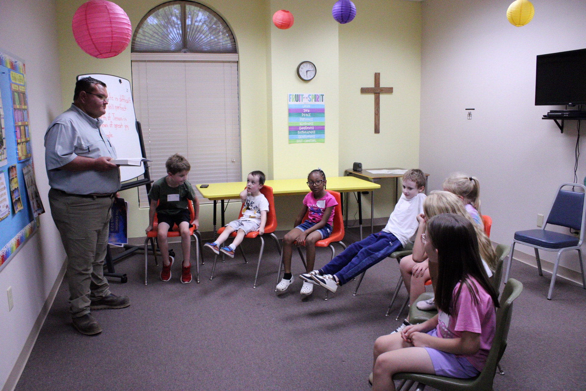 Kids in classroom